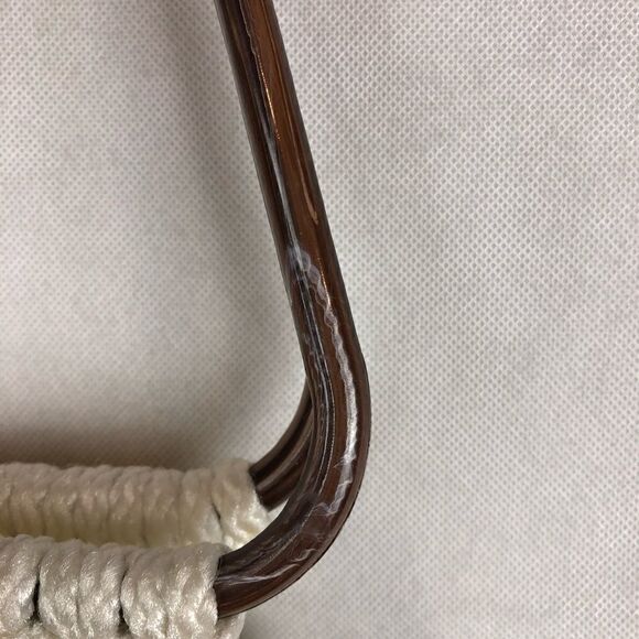 Homemade Macramé Beaded Purse - Picture 4 of 6